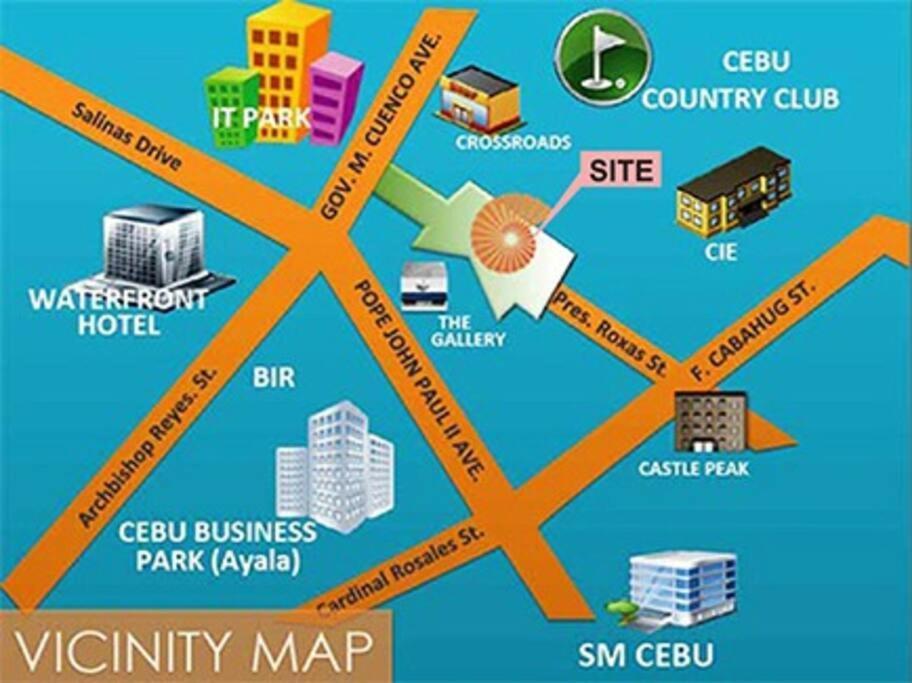 Condo Near Ayala Cebu City W Wifi Balcony 外观 照片